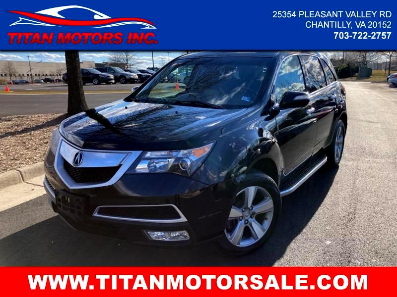 Acura MDX 6-Spd AT w/Tech and Entertainment Package 2012