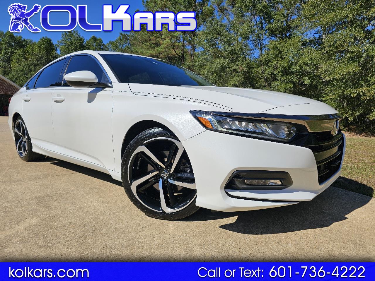 2019 Honda Accord Sport 4D Sedan 1.5L at