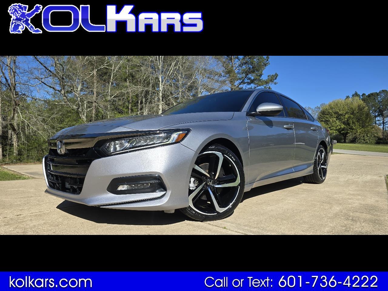 2020 Honda Accord Sport 4D Sedan 1.5L at