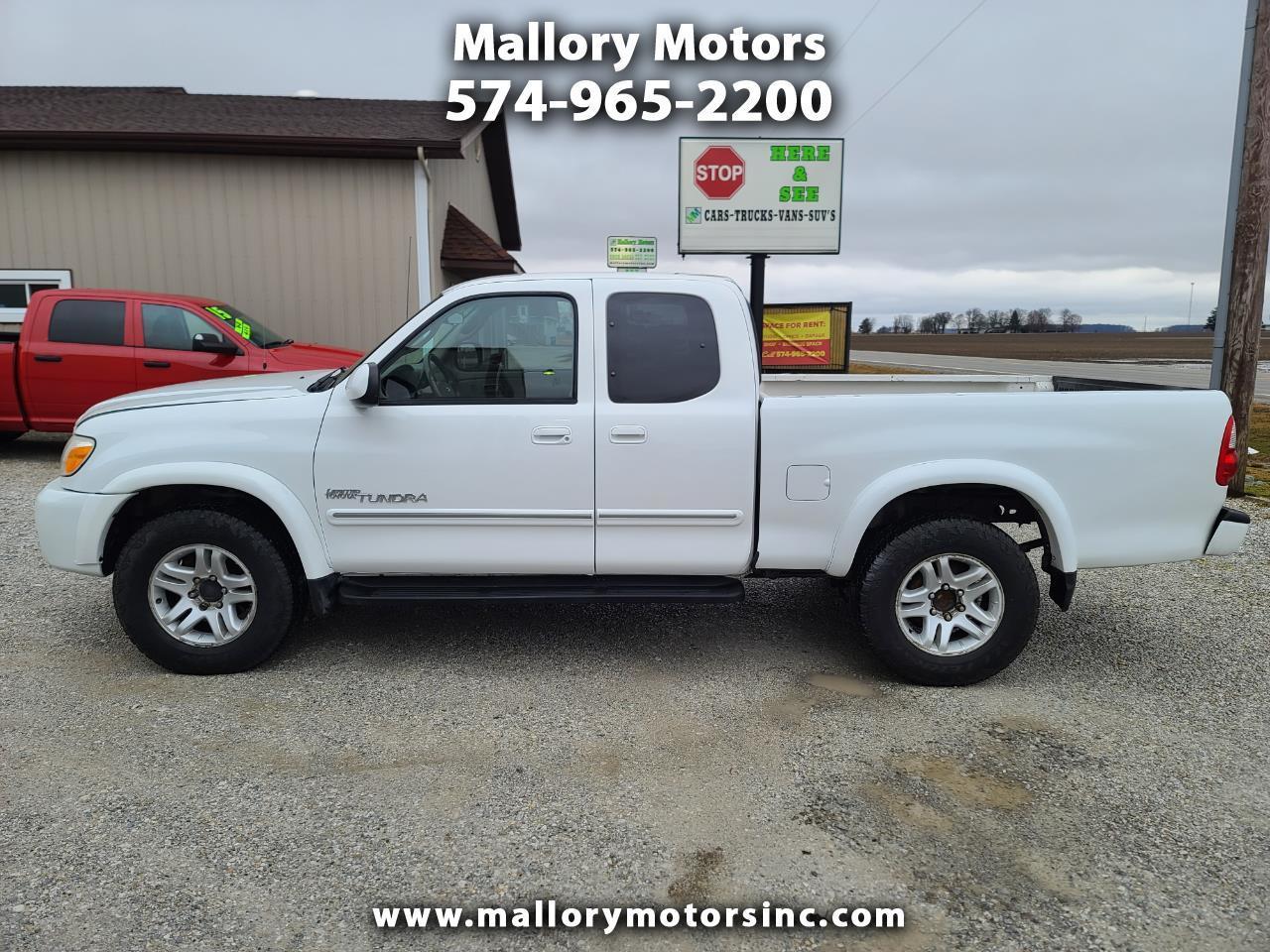 Used 2005 Toyota Tundra Limited Access Cab 4WD for Sale in Lafayette IN
