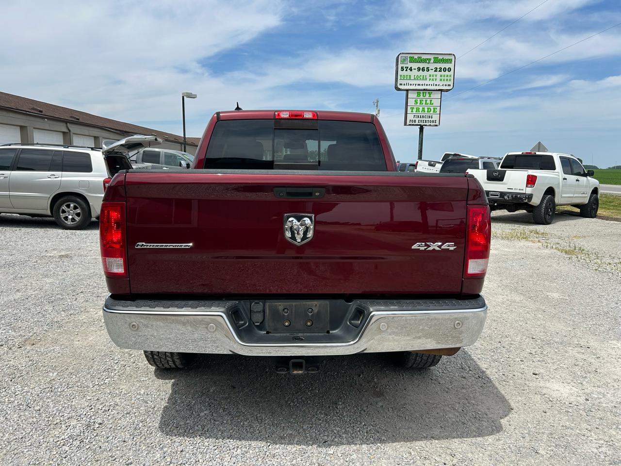 RAM 1500 2WD Crew Cab 140.5" Outdoorsman 2016