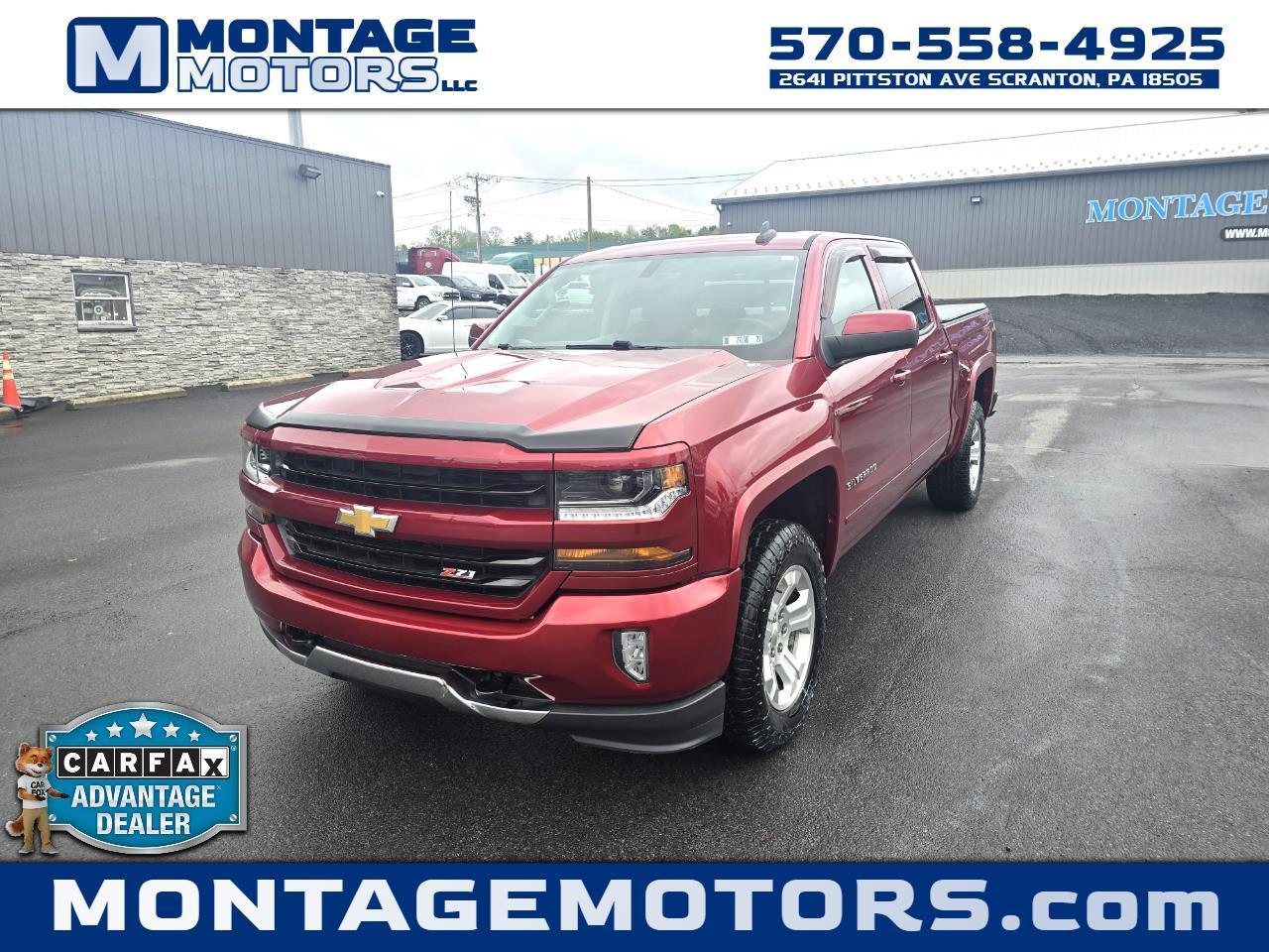 2018 Chevrolet Silverado 1500 LT Crew Cab 4WD