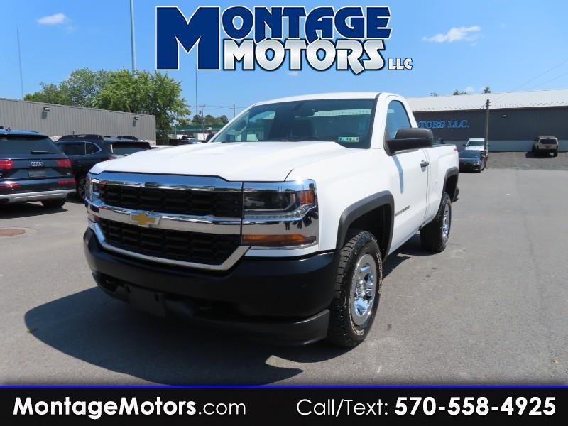 2016 Chevrolet Silverado 1500 Work Truck Short Box 4WD
