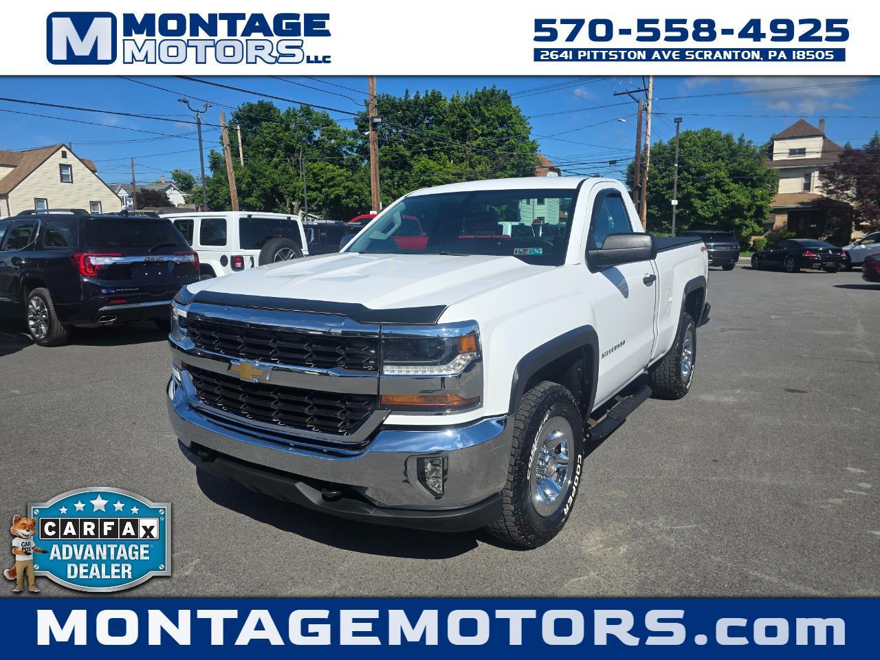 2016 Chevrolet Silverado 1500 Reg. Cab Work Truck 4WD