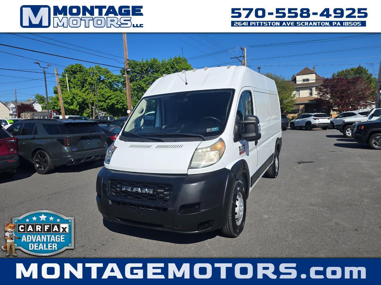 RAM Promaster 1500 High Roof Tradesman 136-in. WB 2019