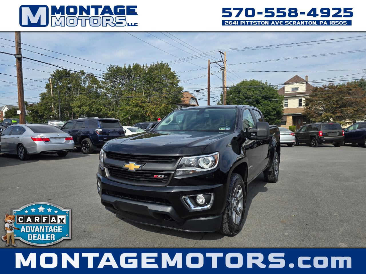 2016 Chevrolet Colorado Z71 Crew Cab 4WD