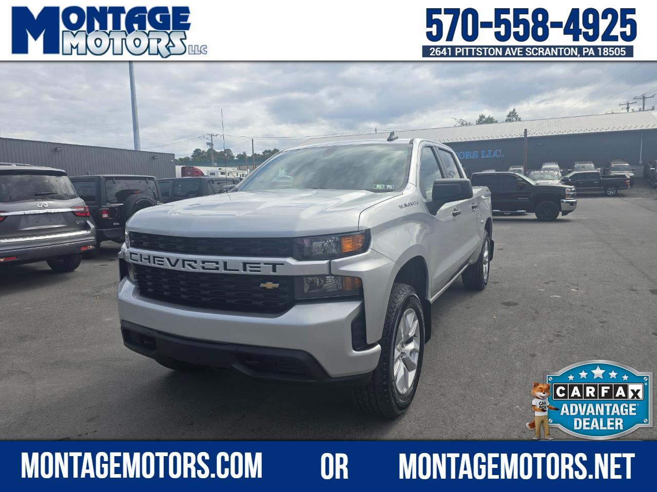 2022 Chevrolet Silverado 1500 Limited Custom Crew Cab 4WD