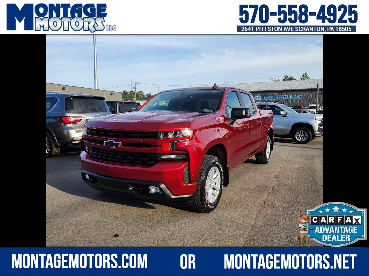 2019 Chevrolet Silverado 1500 RST Crew Cab 4WD