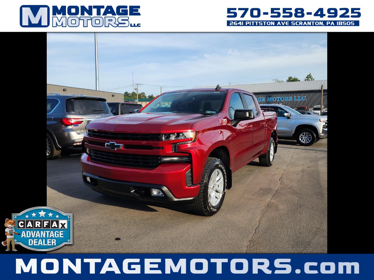 2019 Chevrolet Silverado 1500 RST Crew Cab 4WD