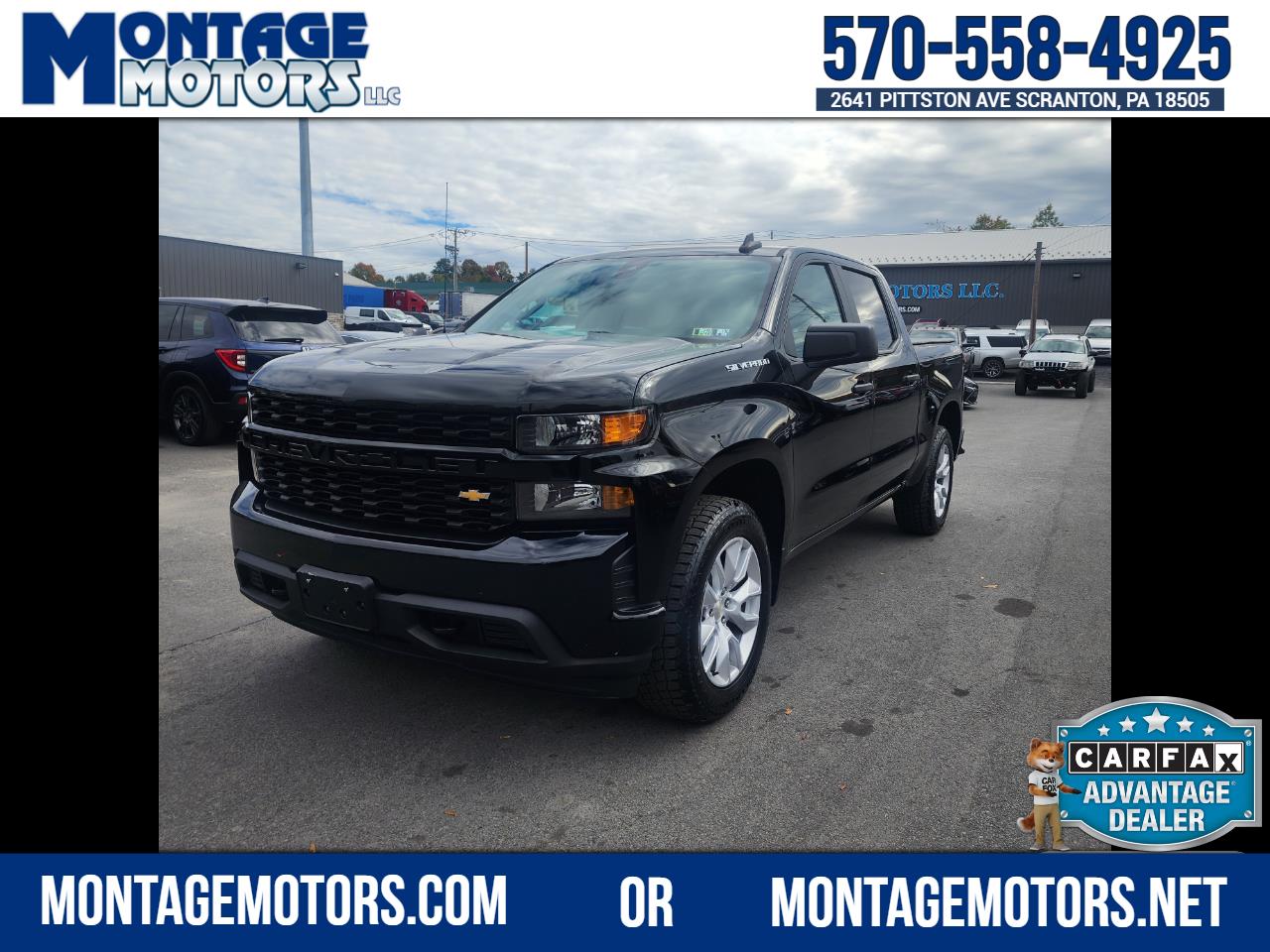 2021 Chevrolet Silverado 1500 Custom Crew Cab 4WD