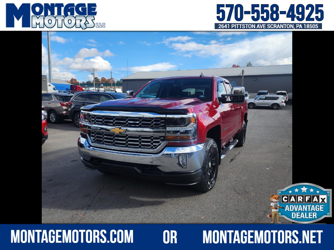 2018 Chevrolet Silverado 1500 LT Double Cab 4WD