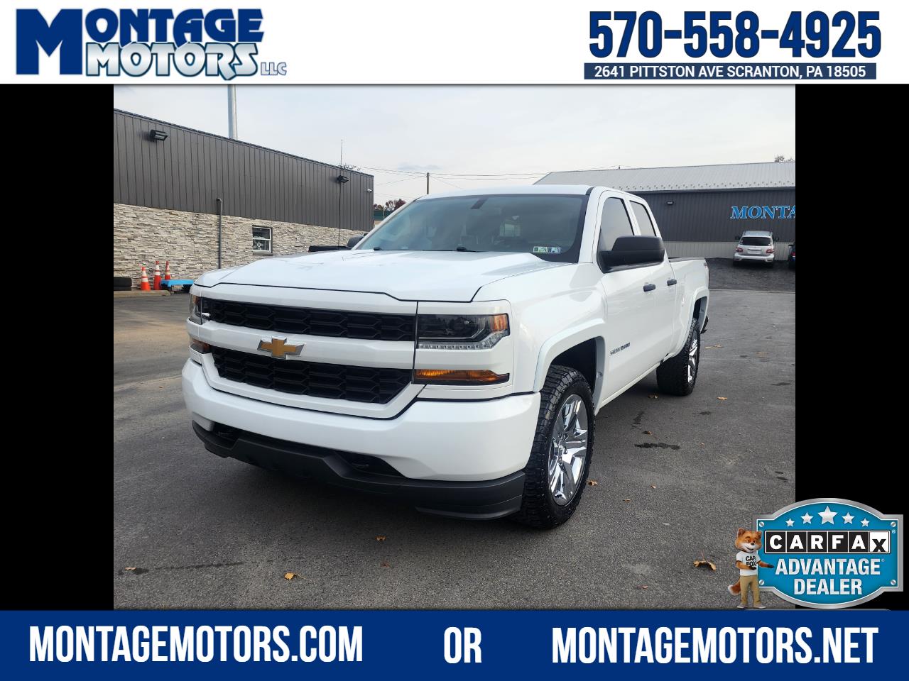 2017 Chevrolet Silverado 1500 Custom Double Cab 4WD