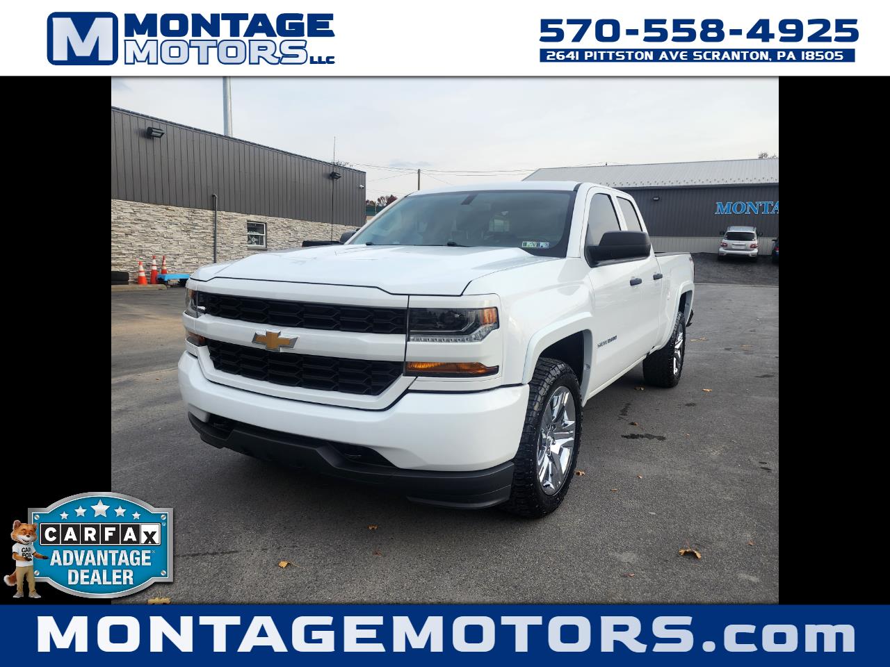 2017 Chevrolet Silverado 1500 Custom Double Cab 4WD