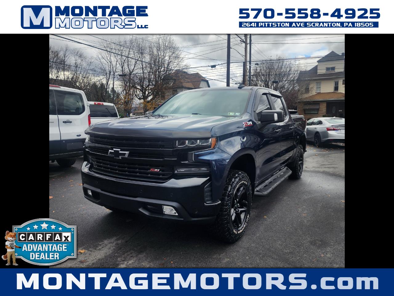 2020 Chevrolet Silverado 1500 LT Trail Boss Crew Cab 4WD