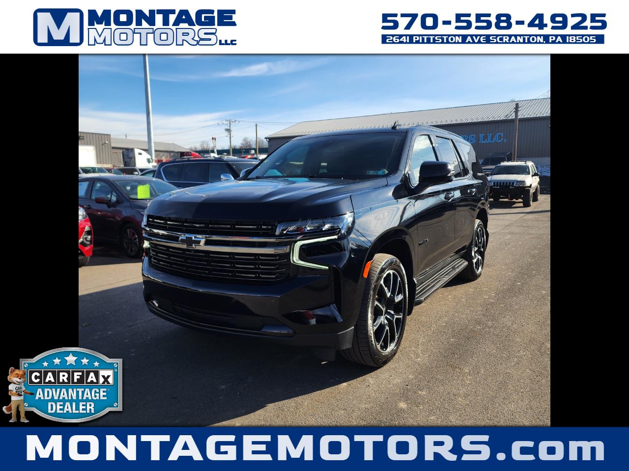 2022 Chevrolet Tahoe 4WD 4dr RST