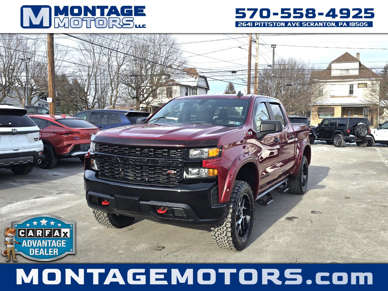 2021 Chevrolet Silverado 1500 4WD Crew Cab Trail Boss