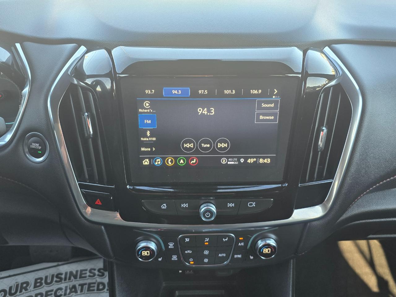 Chevrolet Traverse AWD 4dr RS 2023