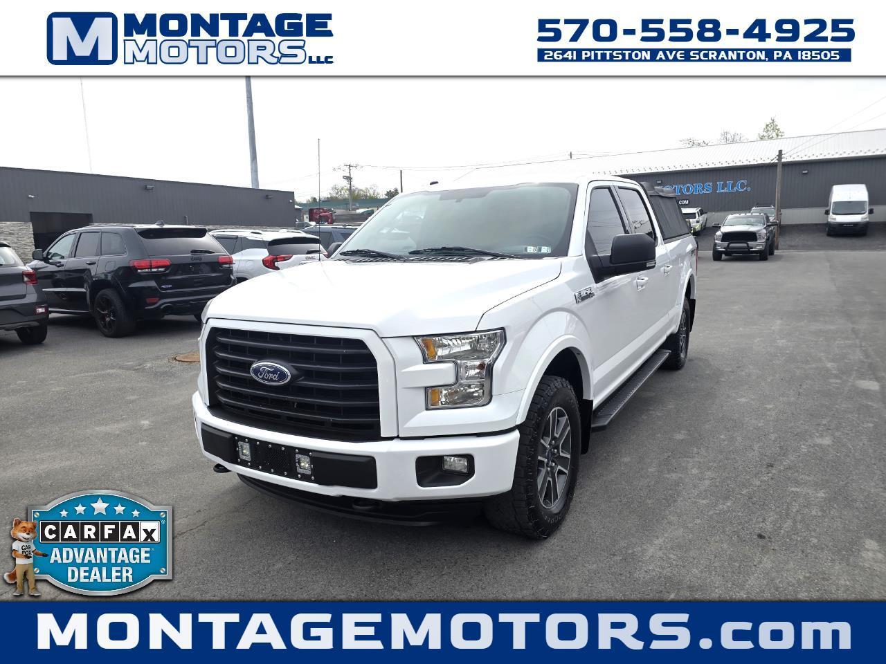 2016 Ford F-150 4WD SuperCrew XLT