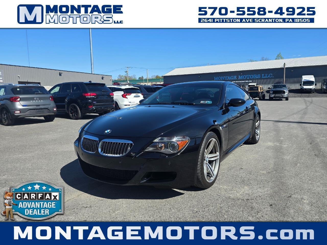2007 BMW 6 Series 2dr Cpe M6