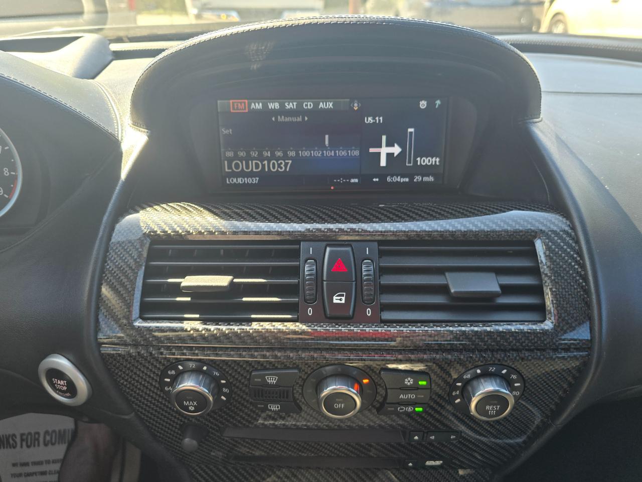 BMW 6 Series 2dr Cpe M6 2007