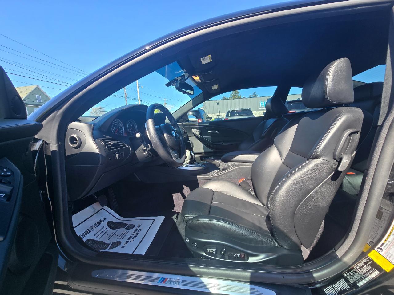 BMW 6 Series 2dr Cpe M6 2007