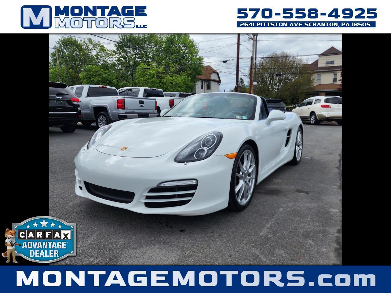 Porsche Boxster 2dr Roadster 2013