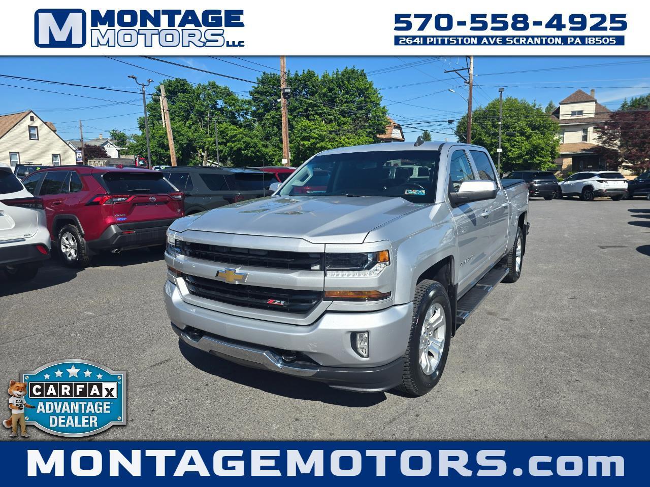 2017 Chevrolet Silverado 1500 4WD Crew Cab LT