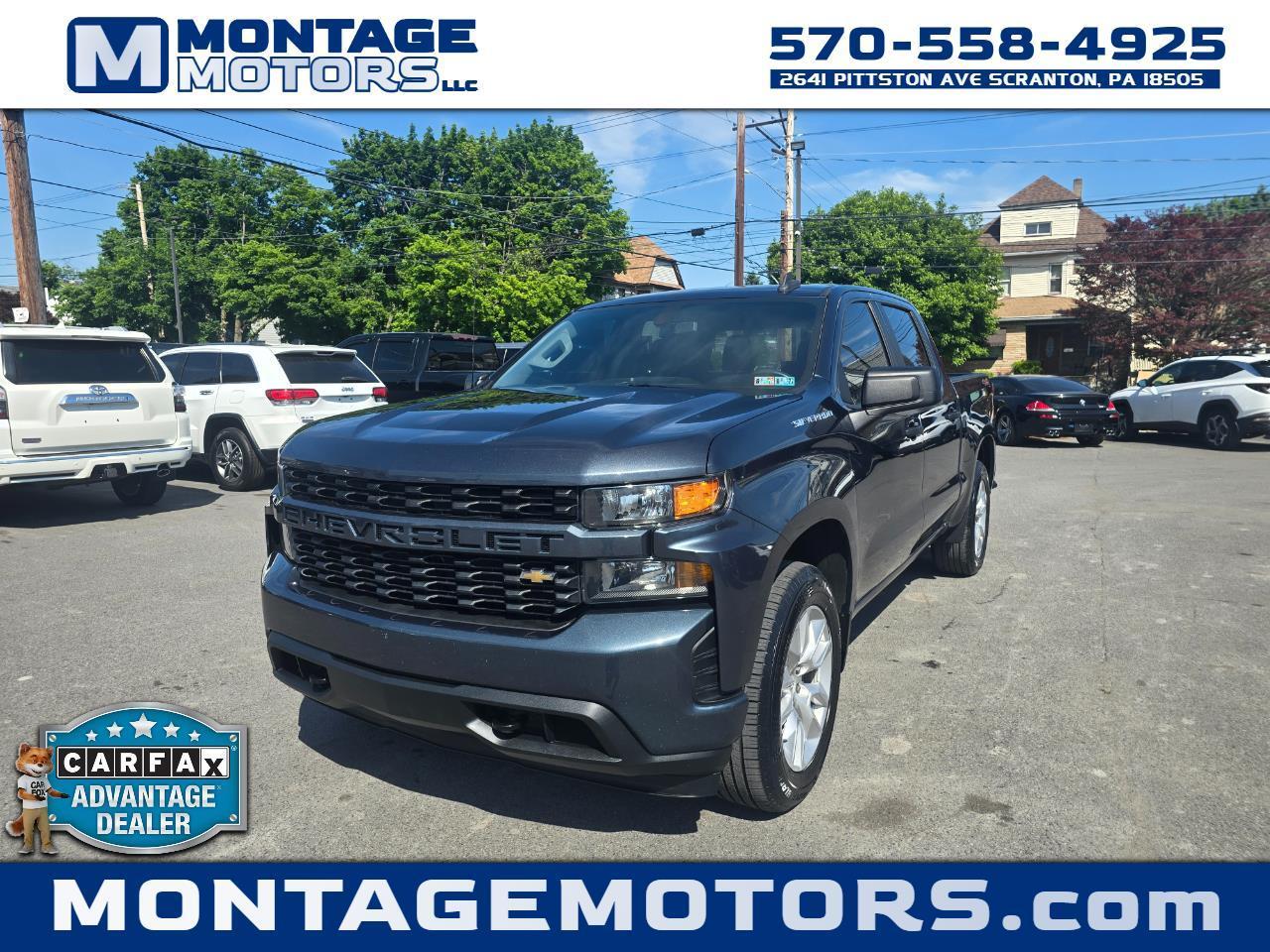 2020 Chevrolet Silverado 1500 4WD Crew Cab Custom
