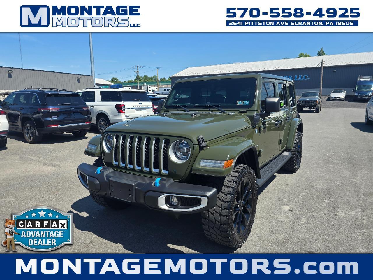 Jeep Wrangler 4xe Unlimited Sahara 4x4 2022