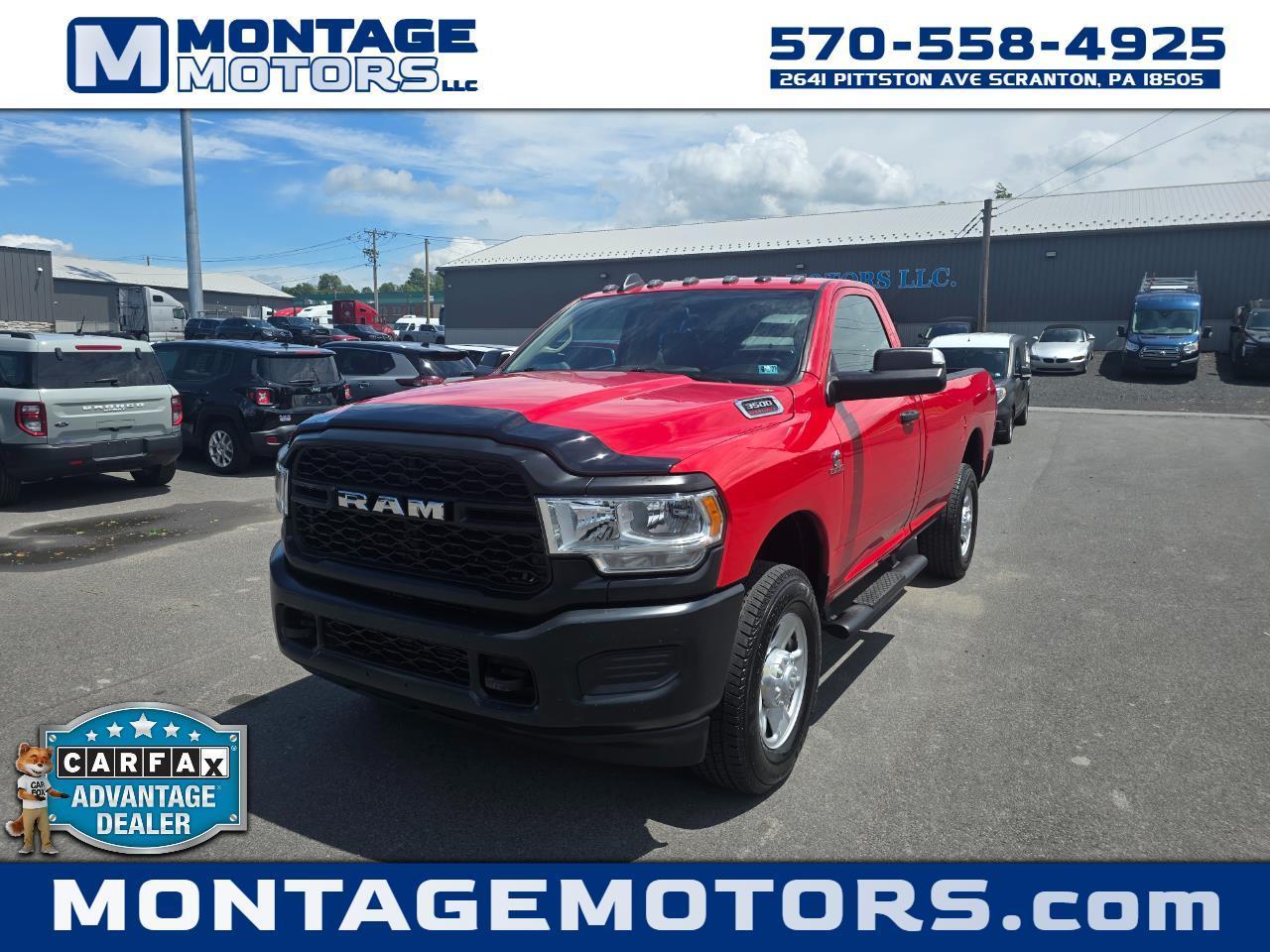RAM 3500 Tradesman 4x4 Reg Cab 8' Box 2019