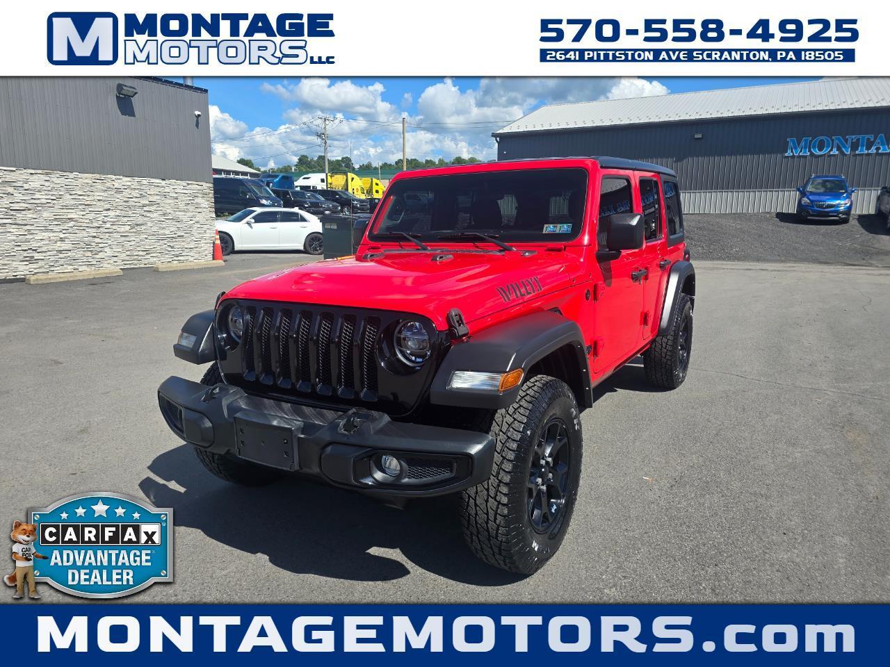 Jeep Wrangler Unlimited Willys 4x4 2021