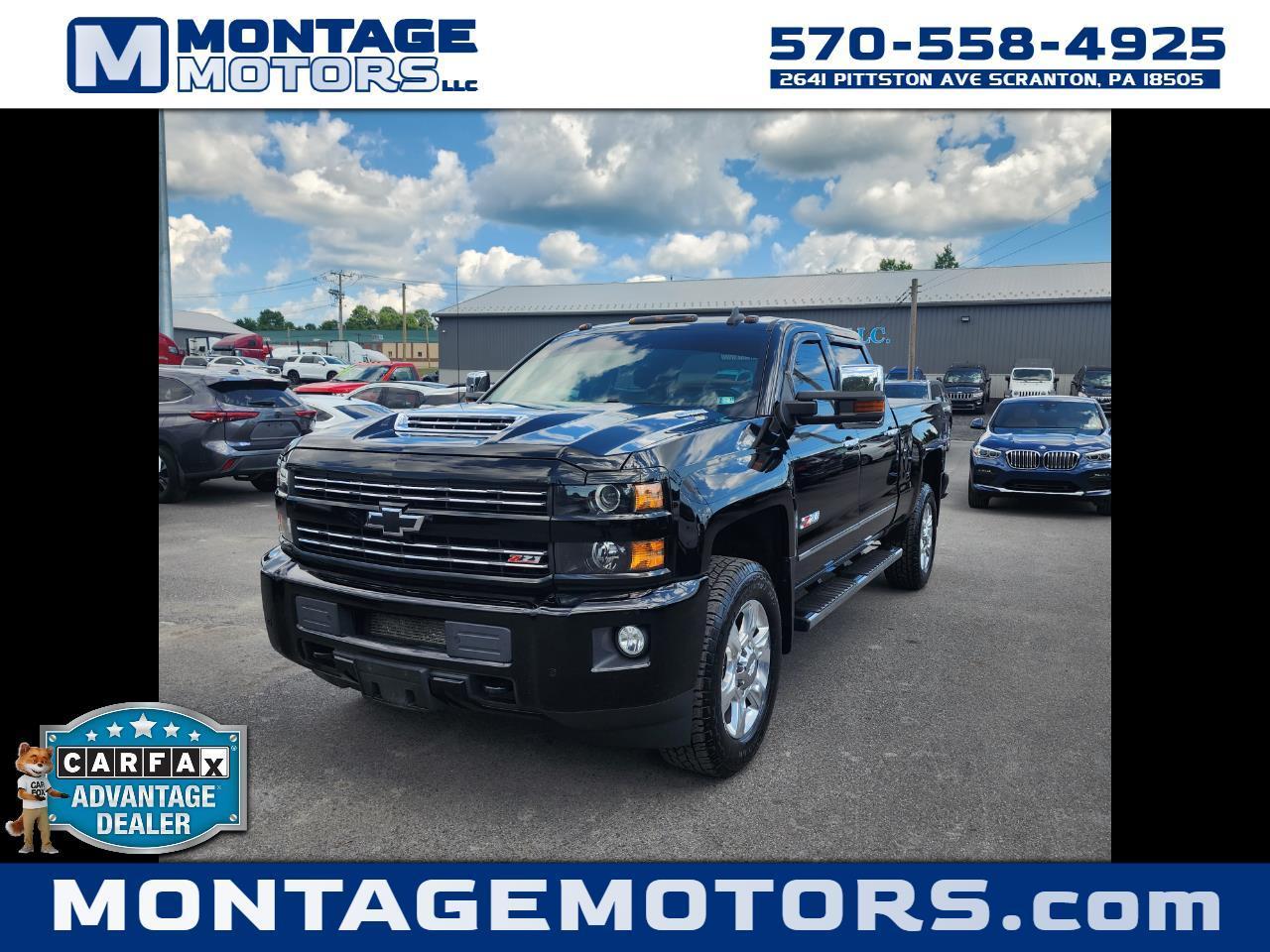 2018 Chevrolet Silverado 2500HD 4WD Crew Cab 153.7" LTZ