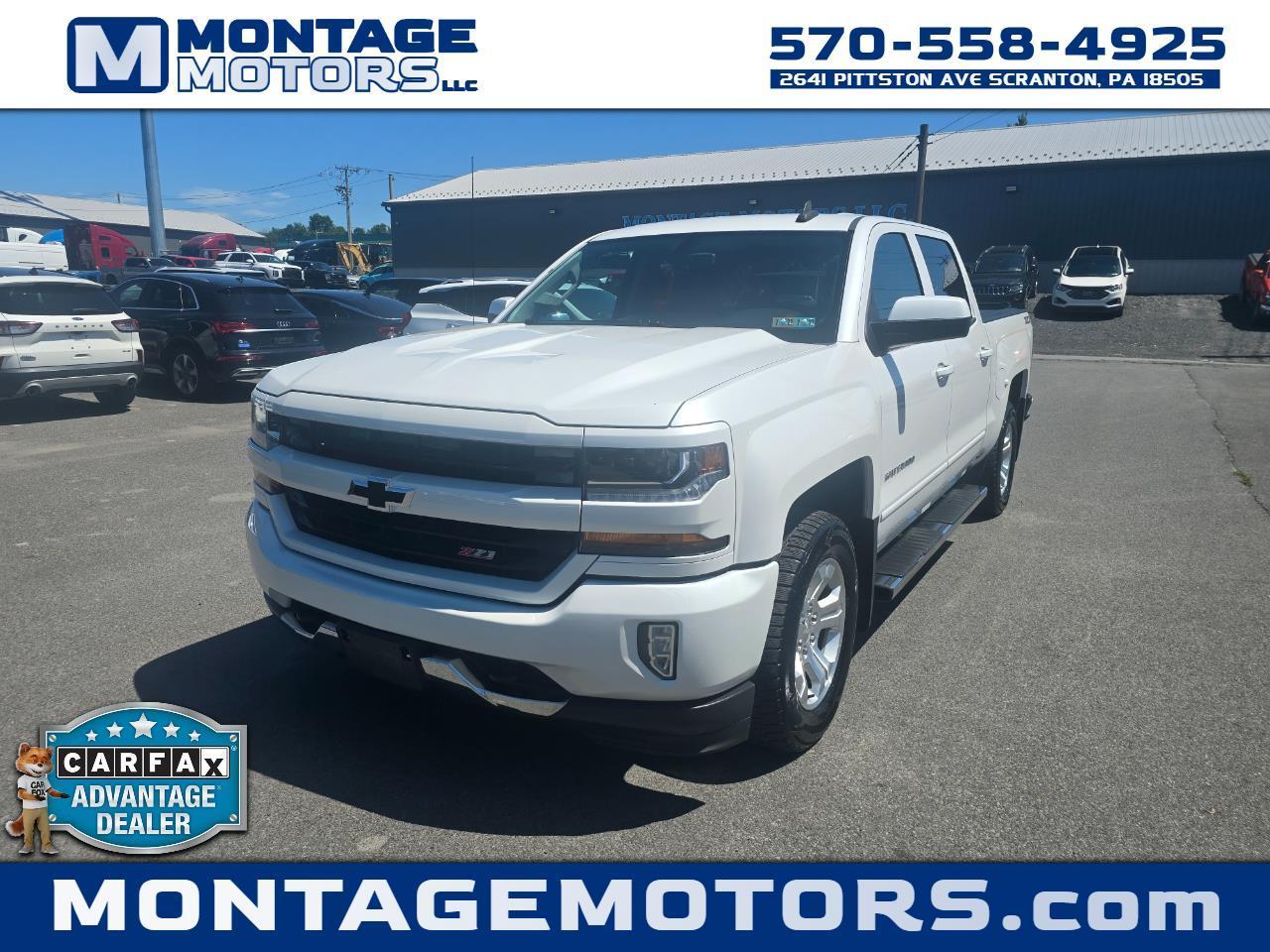 2016 Chevrolet Silverado 1500 4WD Crew Cab LT w/2LT