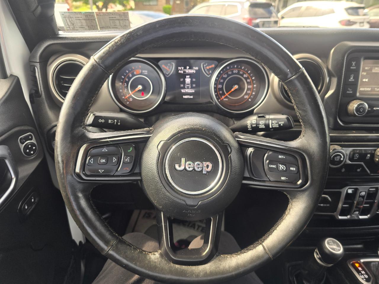 Jeep Wrangler Unlimited Sport S 4x4 2019