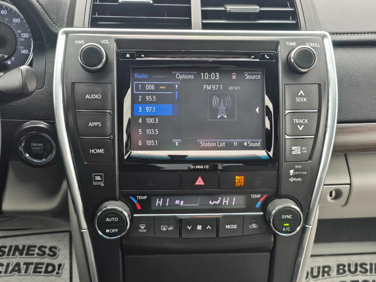 Toyota Camry XLE 2017