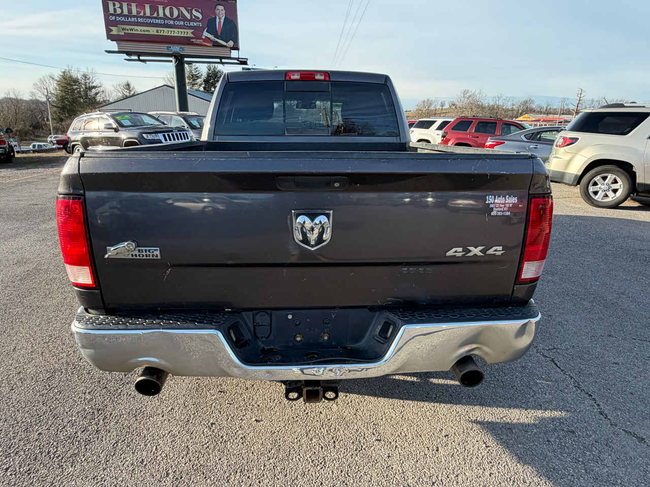 RAM 1500 Big Horn 4x4 Quad Cab 6'4" Box 2015