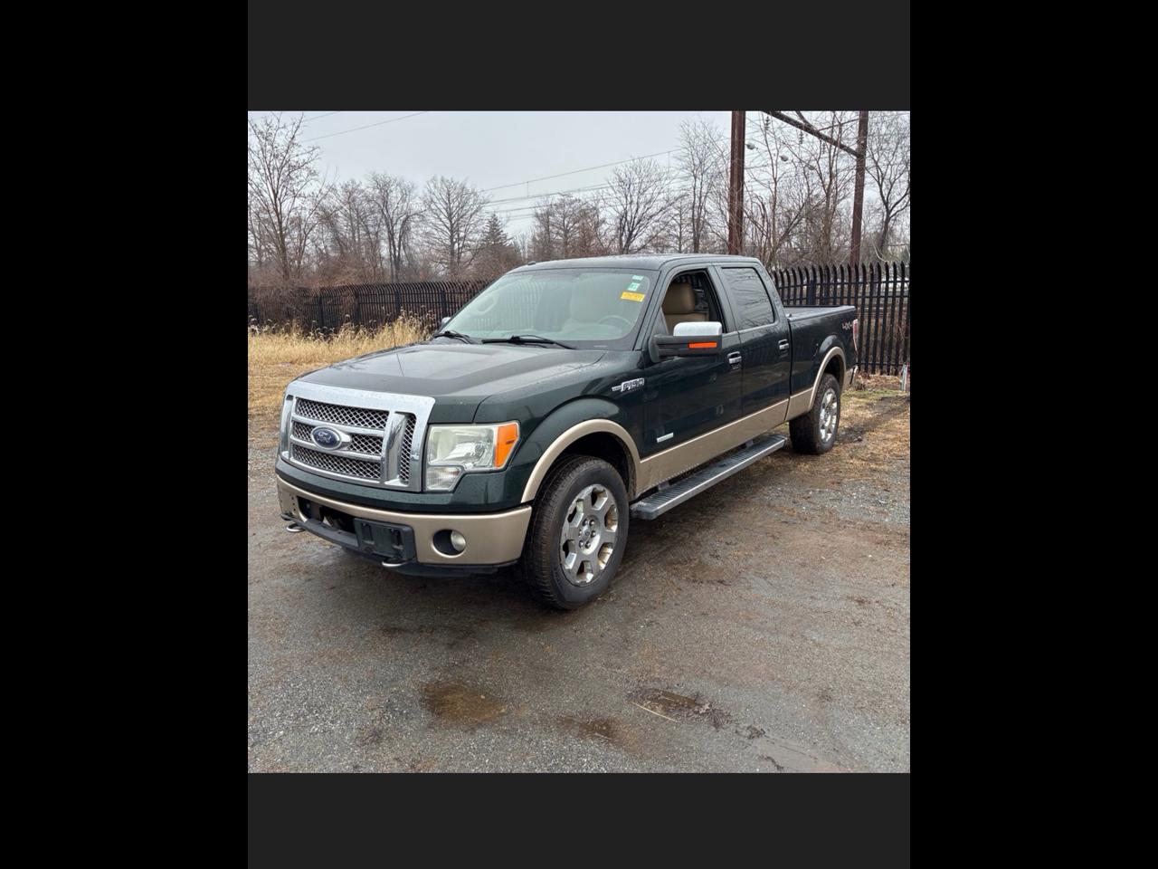 2012 Ford F-150 Lariat 4WD SuperCrew 6.5' Box