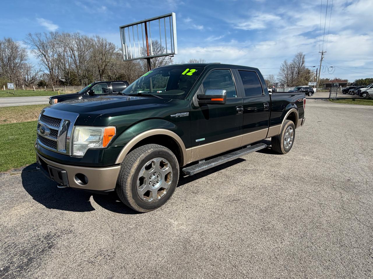 2012 Ford F-150 Lariat 4WD SuperCrew 6.5' Box