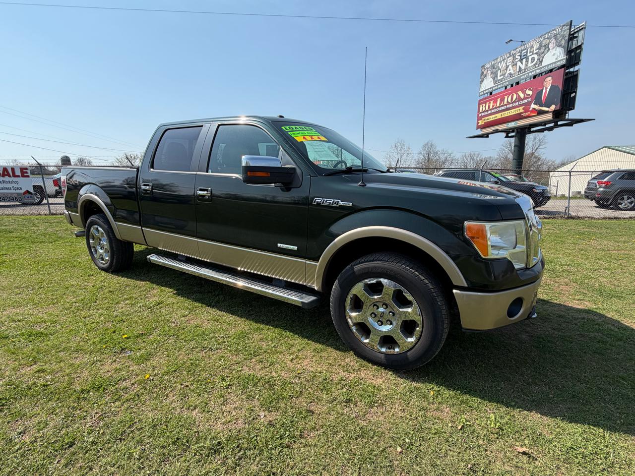 Ford F-150 Lariat 4WD SuperCrew 6.5' Box 2012