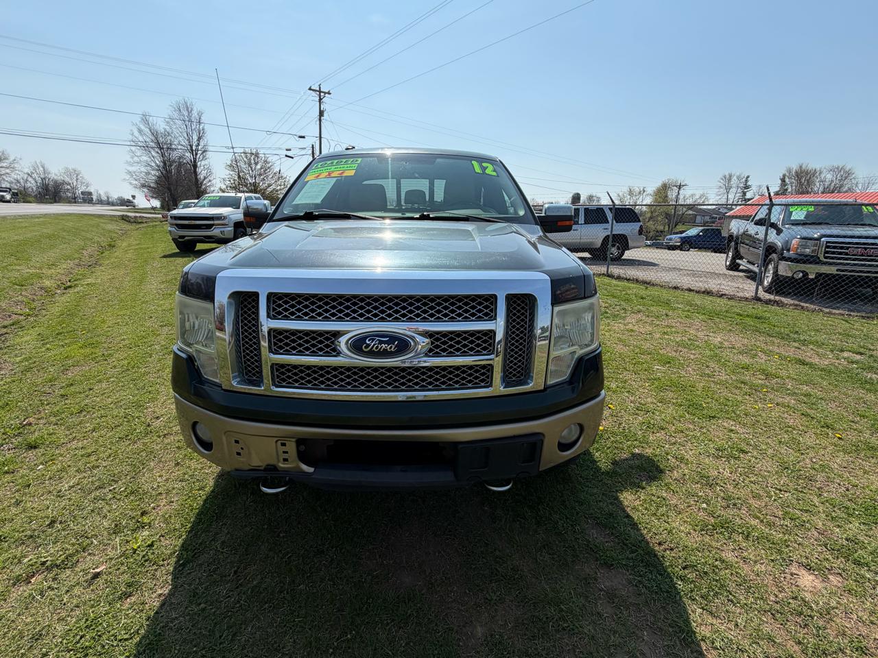 Ford F-150 Lariat 4WD SuperCrew 6.5' Box 2012