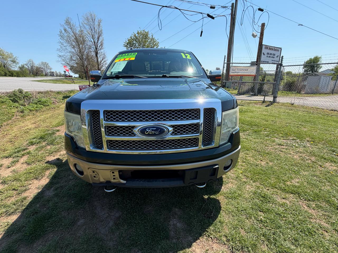 Ford F-150 Lariat 4WD SuperCrew 6.5' Box 2012