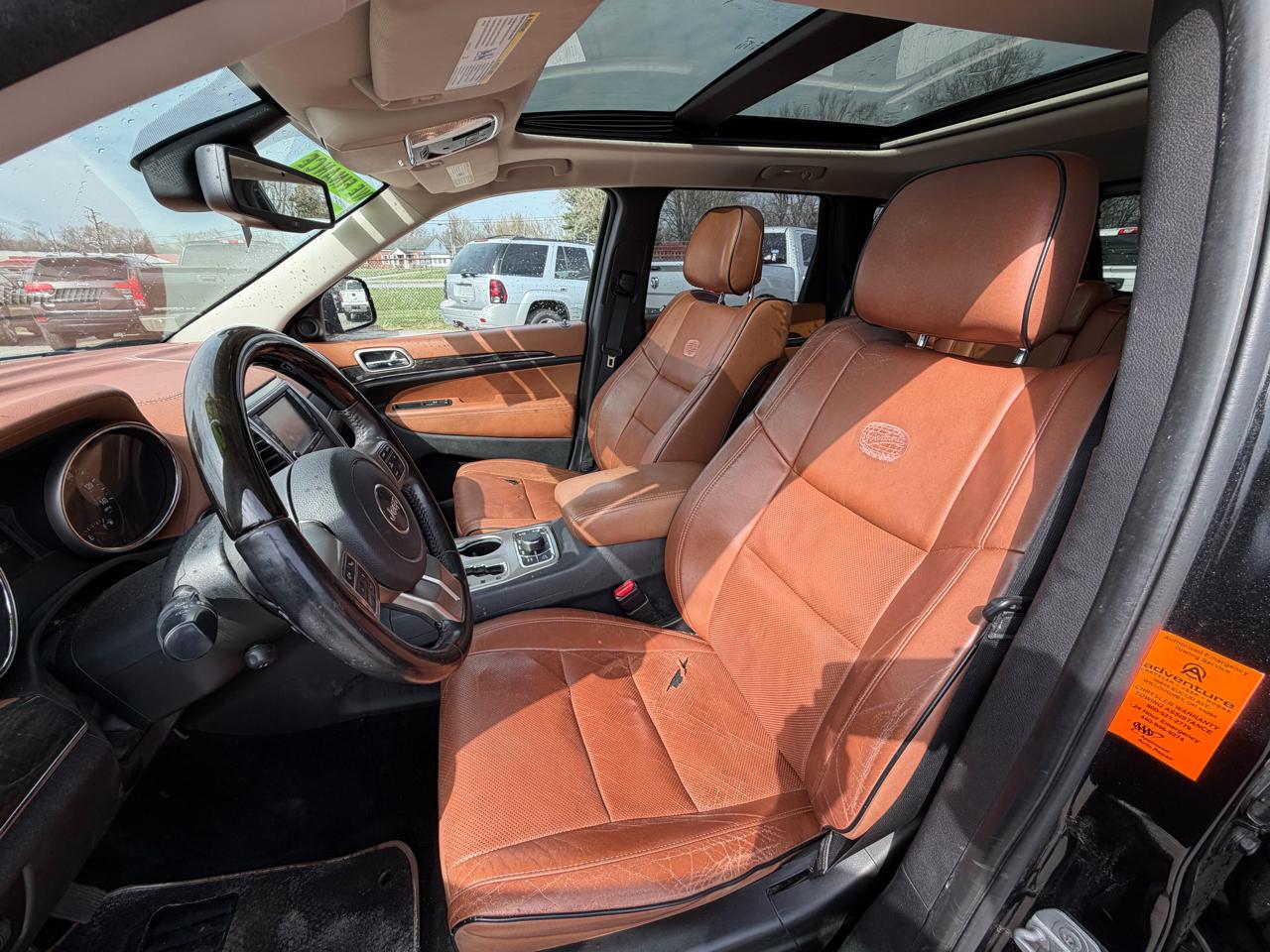 Jeep Grand Cherokee 4WD 4dr Overland Summit 2012