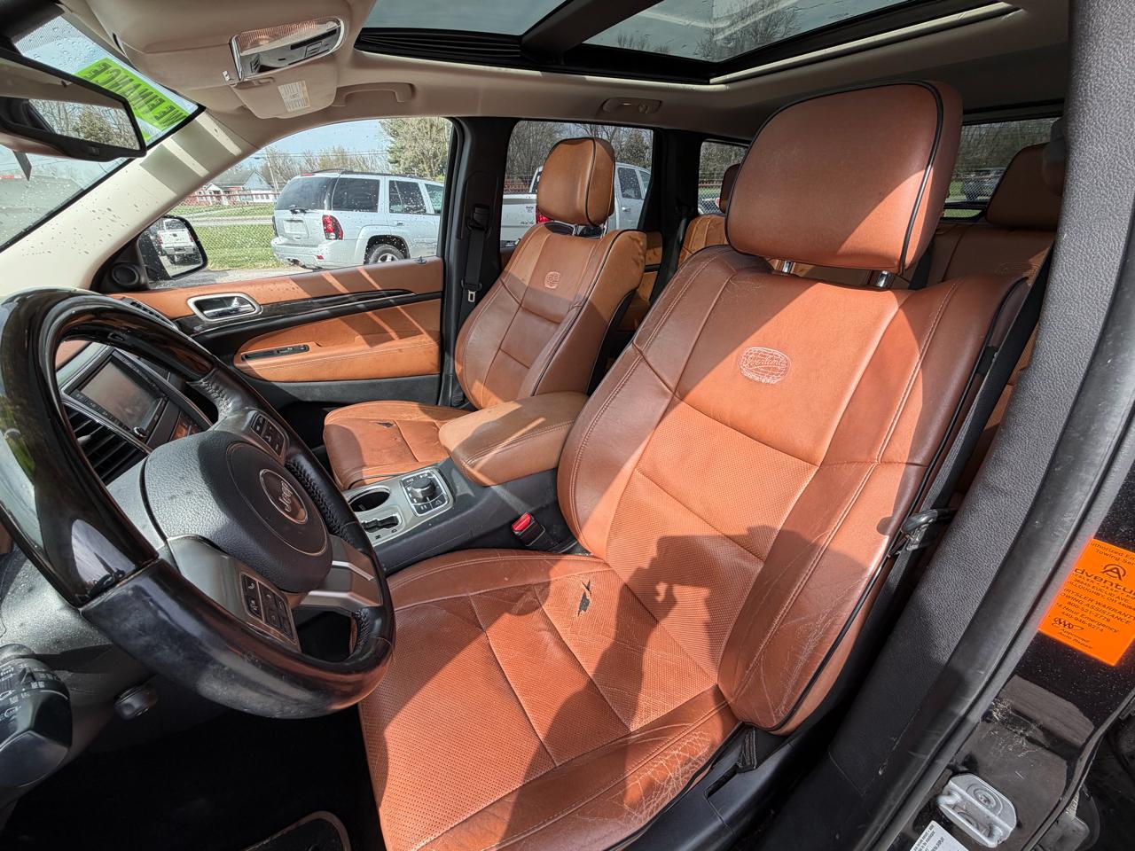 Jeep Grand Cherokee 4WD 4dr Overland Summit 2012