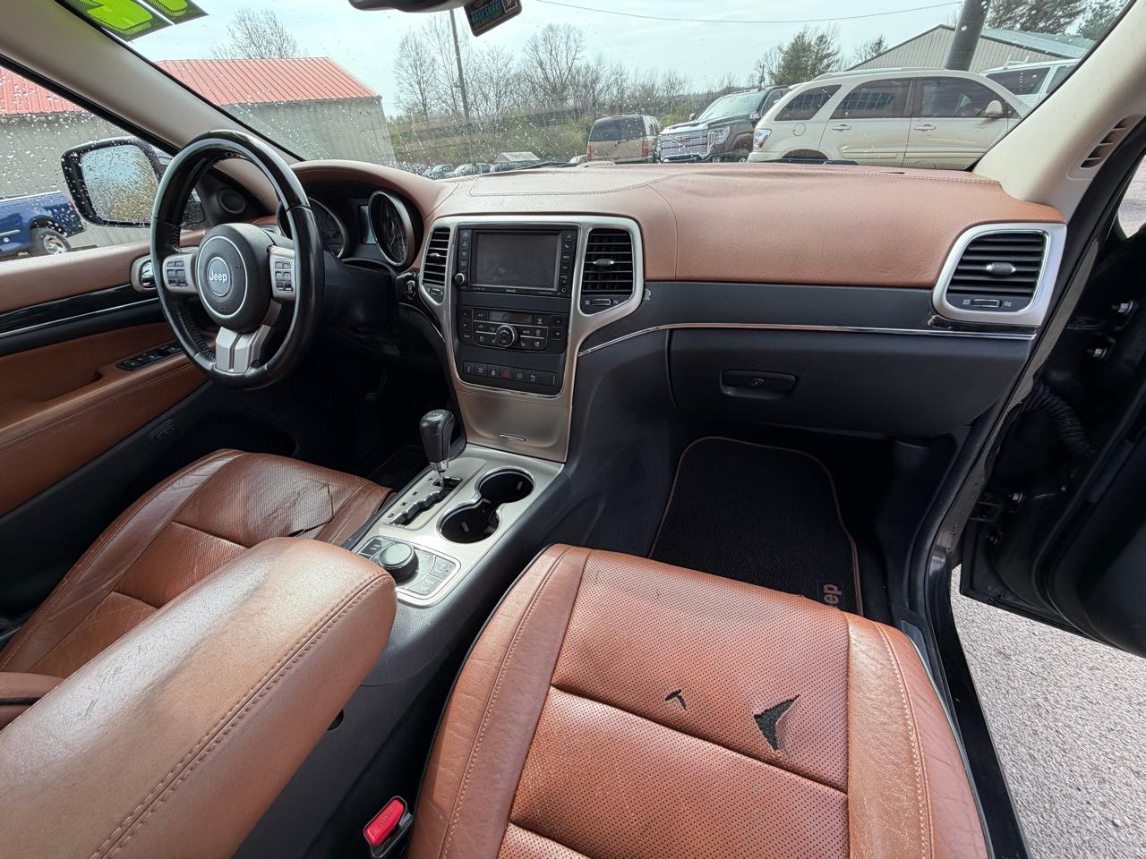 Jeep Grand Cherokee 4WD 4dr Overland Summit 2012