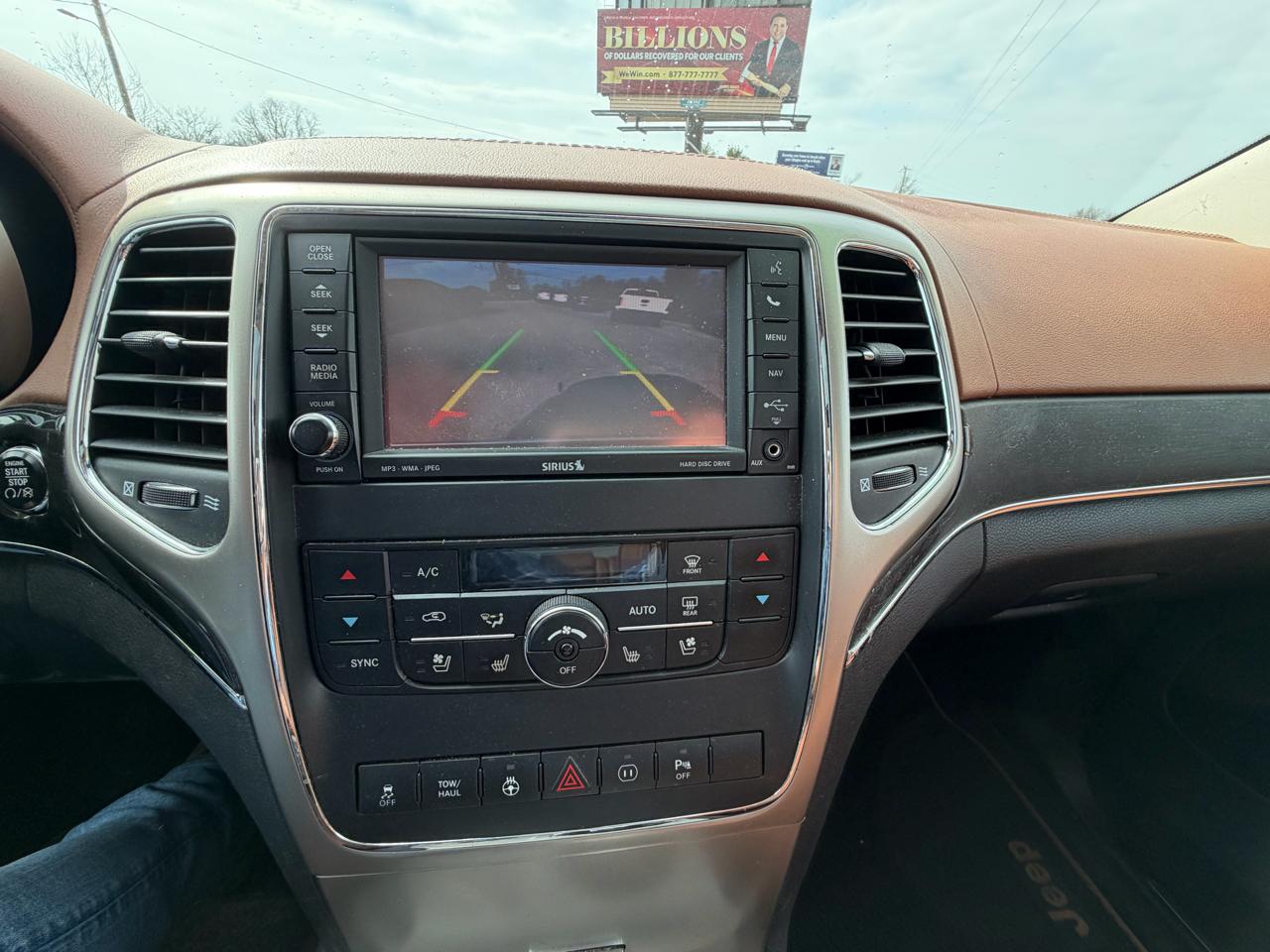 Jeep Grand Cherokee 4WD 4dr Overland Summit 2012