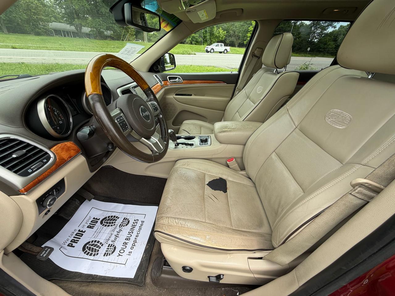 Jeep Grand Cherokee Overland 4WD 2012