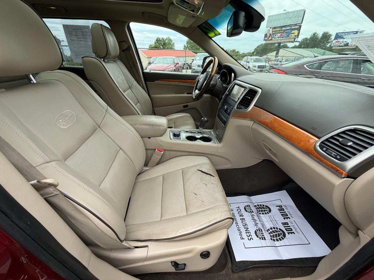 Jeep Grand Cherokee Overland 4WD 2012