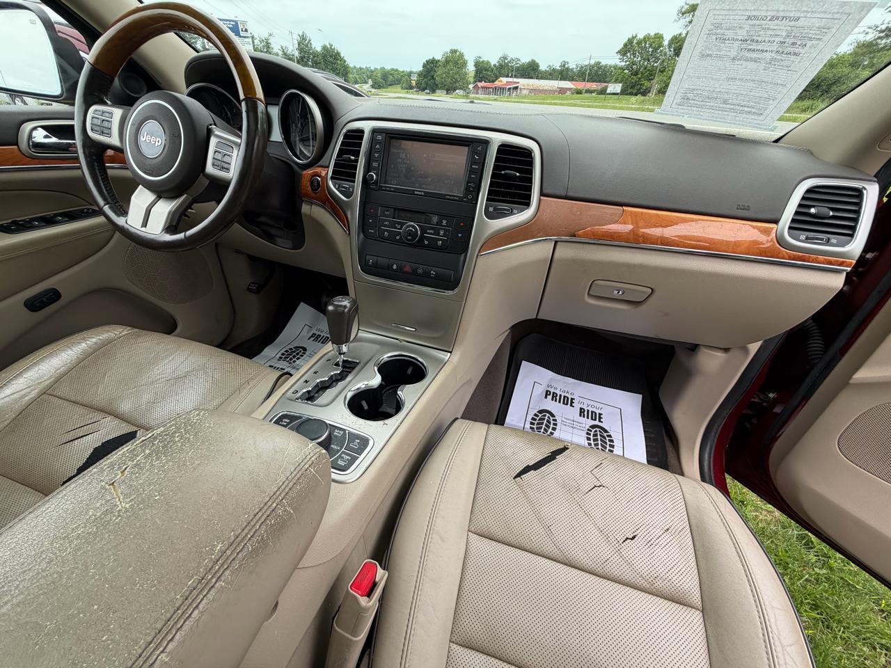 Jeep Grand Cherokee Overland 4WD 2012