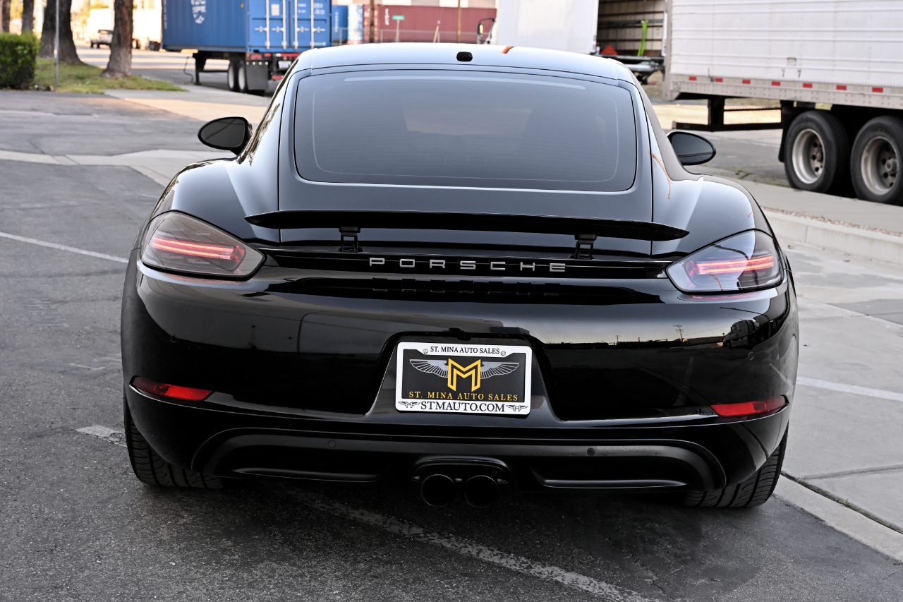 Porsche 718 Cayman Coupe 2018