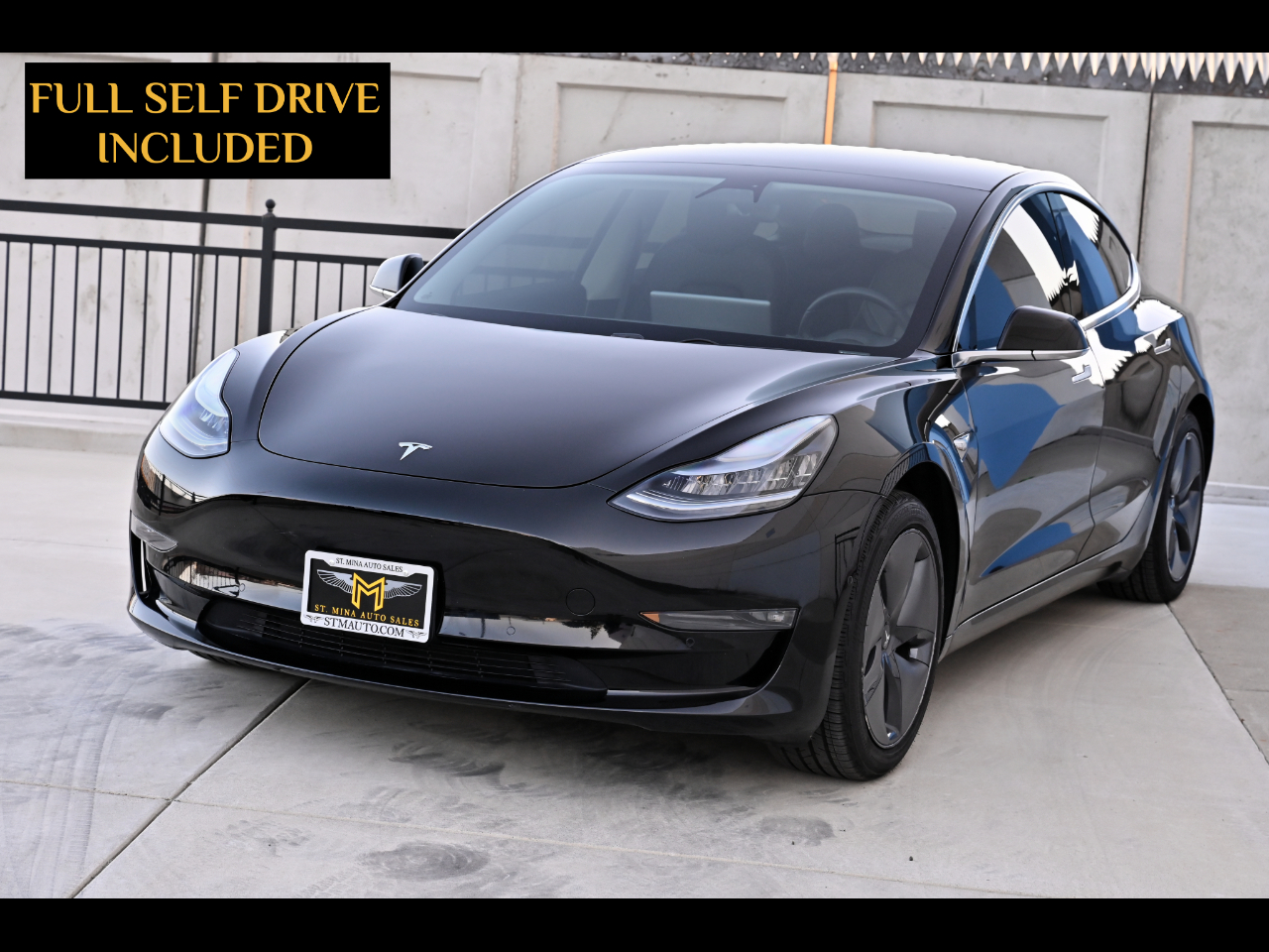 2019 Tesla Model 3 Long Range AWD With FSD